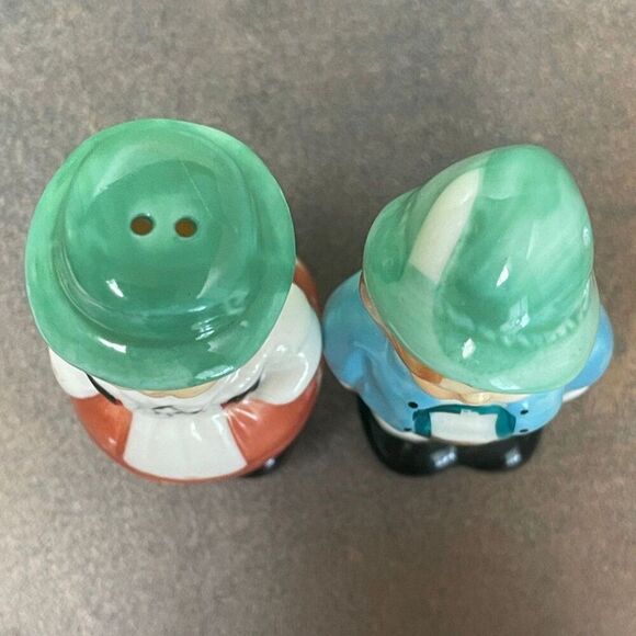 Vintage 1950s Goebel German Boy & Girl Salt & Pepper Shaker Set - Picture 9 of 9